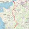 Itinéraire TET-FRANCE-Section01-20190827, distance, dénivelé, altitude, carte, profil, trace GPS