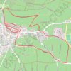 Itinéraire Riquewihr, distance, dénivelé, altitude, carte, profil, trace GPS