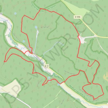 Itinéraire track, distance, dénivelé, altitude, carte, profil, trace GPS