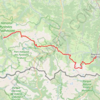 Itinéraire NewTrack, distance, dénivelé, altitude, carte, profil, trace GPS