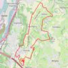 Itinéraire 15km, distance, dénivelé, altitude, carte, profil, trace GPS