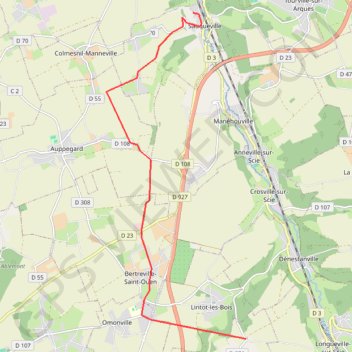 Itinéraire Route 1, distance, dénivelé, altitude, carte, profil, trace GPS