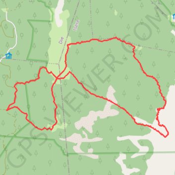 Itinéraire Les Rochers de la Peyrouse par le Purgatoire, distance, dénivelé, altitude, carte, profil, trace GPS