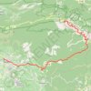 Itinéraire Mountain Biking 4/19/13 8:46 am, distance, dénivelé, altitude, carte, profil, trace GPS