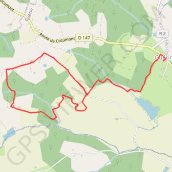 Itinéraire Guérin, balade vers l'église d'Esquerdes - Pays Val de Garonne - Gascogne, distance, dénivelé, altitude, carte, profil, trace GPS