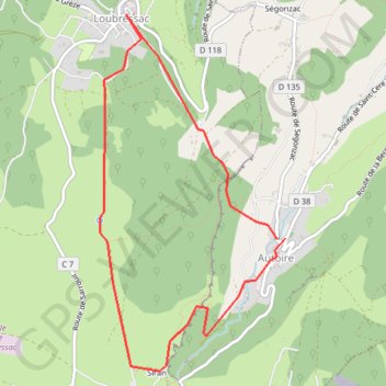 Itinéraire Collonges-la-Rouge, Le cirque d'Autoire (Autoire, Loubressac), distance, dénivelé, altitude, carte, profil, trace GPS