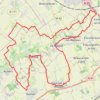 Itinéraire Les Weppes - Fromelles, distance, dénivelé, altitude, carte, profil, trace GPS