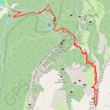 Itinéraire Rochers du Midi, distance, dénivelé, altitude, carte, profil, trace GPS