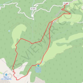 Itinéraire Boucle barlagne, distance, dénivelé, altitude, carte, profil, trace GPS