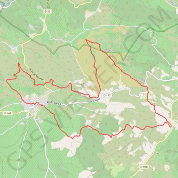 Itinéraire AZILLANET, les Mourels- 16,2km- 500m (07 11 21 Raymond), distance, dénivelé, altitude, carte, profil, trace GPS