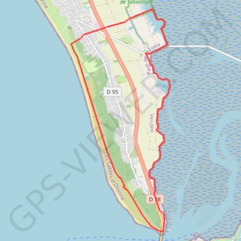 Itinéraire Côte de Lumière, le passage du Gois et Barbâtre, distance, dénivelé, altitude, carte, profil, trace GPS