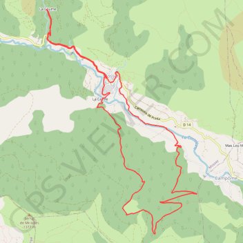 Itinéraire Dimanche choix 1, distance, dénivelé, altitude, carte, profil, trace GPS