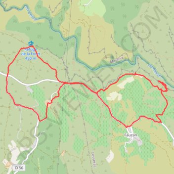 Itinéraire La grotte d'Aldène et Le causse de La Coquille, distance, dénivelé, altitude, carte, profil, trace GPS