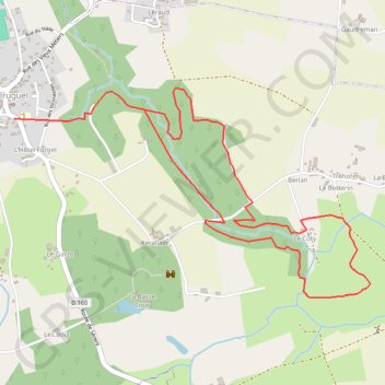 Itinéraire Circuit des Picouras - Cruguel, distance, dénivelé, altitude, carte, profil, trace GPS