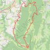 Itinéraire Le Crêt de Chatillon, distance, dénivelé, altitude, carte, profil, trace GPS