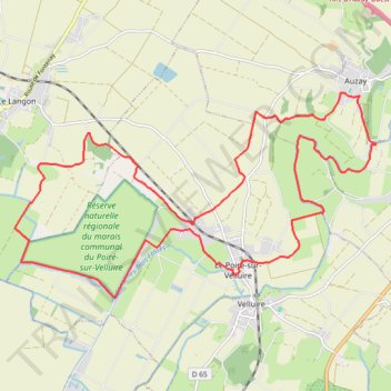 Itinéraire Circuit cyclable les Huttes, distance, dénivelé, altitude, carte, profil, trace GPS