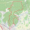 Itinéraire De Piolenc au bois d'Uchaux, distance, dénivelé, altitude, carte, profil, trace GPS