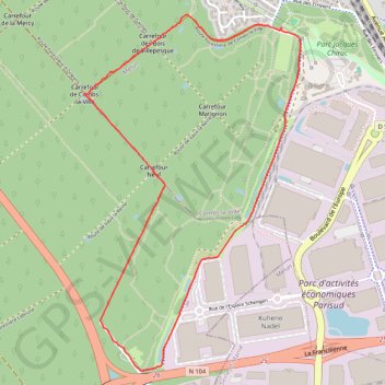 Itinéraire Très petite randonnées en forêt de Sénart, distance, dénivelé, altitude, carte, profil, trace GPS