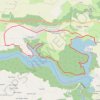 Itinéraire Lac de Guerlédan rive Nord - Landroanec, distance, dénivelé, altitude, carte, profil, trace GPS