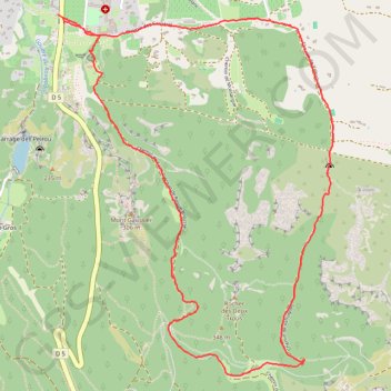 Itinéraire track, distance, dénivelé, altitude, carte, profil, trace GPS