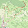 Itinéraire Granges-sur-Baume, distance, dénivelé, altitude, carte, profil, trace GPS