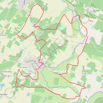 Itinéraire Côteaux du Layon - Mâchelles, distance, dénivelé, altitude, carte, profil, trace GPS