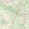 Itinéraire [Compostelle partie 1a] Aywaille - Vitry-Le-François (Via Ar..., distance, dénivelé, altitude, carte, profil, trace GPS