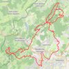 Itinéraire Sortie à vélo l'après-midi, distance, dénivelé, altitude, carte, profil, trace GPS