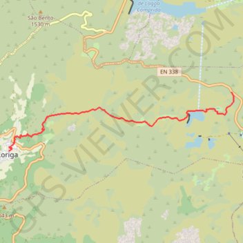Itinéraire Rota da Garganta de Loriga_Rota da Garganta de Loriga, distance, dénivelé, altitude, carte, profil, trace GPS