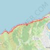 Itinéraire 2017-03-16 Cap Figuier, distance, dénivelé, altitude, carte, profil, trace GPS