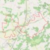 Itinéraire rando blanzac porcheresse 2017, distance, dénivelé, altitude, carte, profil, trace GPS