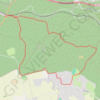 Itinéraire Randonnée La Londe, distance, dénivelé, altitude, carte, profil, trace GPS