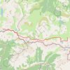 Itinéraire Pyrénées HRP, distance, dénivelé, altitude, carte, profil, trace GPS