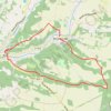 Itinéraire Provence Verdon VTT dépar de Roumoules, distance, dénivelé, altitude, carte, profil, trace GPS