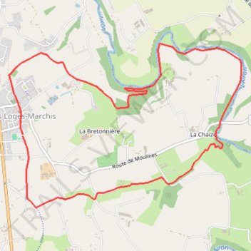 Itinéraire Petit Parcours, distance, dénivelé, altitude, carte, profil, trace GPS
