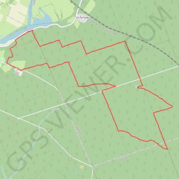 Itinéraire Forêt de chaux, distance, dénivelé, altitude, carte, profil, trace GPS