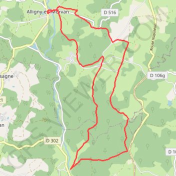 Itinéraire Circuit des Légendes par la Grand Vie, distance, dénivelé, altitude, carte, profil, trace GPS