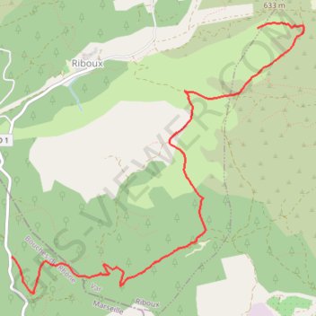 Itinéraire Le Vallon de Vignole - retour, distance, dénivelé, altitude, carte, profil, trace GPS