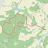 Itinéraire Gedinne - Wanroches - Thibautienne - Derroy - Boiron, distance, dénivelé, altitude, carte, profil, trace GPS
