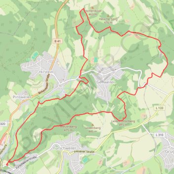 Itinéraire SP_WND_Namborn_Schmugglerpfad_13p4km345m_20210829, distance, dénivelé, altitude, carte, profil, trace GPS