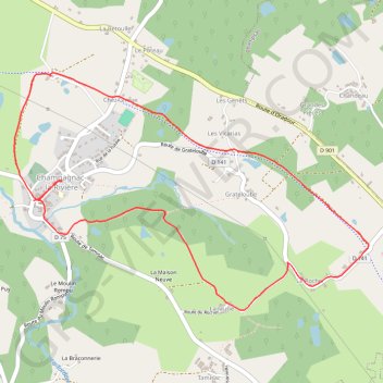 Itinéraire Randonnée du 16/11/2024 à 14:16, distance, dénivelé, altitude, carte, profil, trace GPS