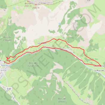 Itinéraire Le Critillant, distance, dénivelé, altitude, carte, profil, trace GPS
