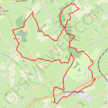 Itinéraire Les Belles Kapelloises, distance, dénivelé, altitude, carte, profil, trace GPS