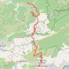 Itinéraire 2ème étape de la traversée du massif des Maures jusqu'à Saint Tropez, distance, dénivelé, altitude, carte, profil, trace GPS