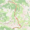 Itinéraire Traversée La Bayasse - Jausiers, distance, dénivelé, altitude, carte, profil, trace GPS