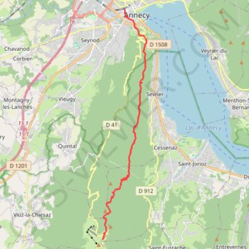 Itinéraire Etape 1, distance, dénivelé, altitude, carte, profil, trace GPS