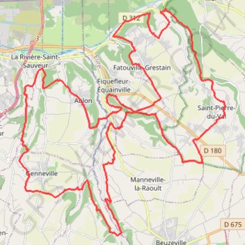 Itinéraire Rando d'Ablon, distance, dénivelé, altitude, carte, profil, trace GPS