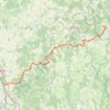 Itinéraire De Vézelay à La Charité-sur-Loire, distance, dénivelé, altitude, carte, profil, trace GPS