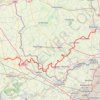 Itinéraire Cassel - Roeselare, distance, dénivelé, altitude, carte, profil, trace GPS