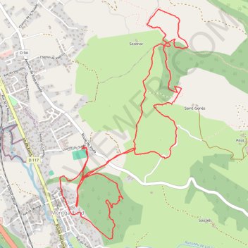 Itinéraire suuntoapp-TrailRunning-2022-06-03T16-21-27Z, distance, dénivelé, altitude, carte, profil, trace GPS